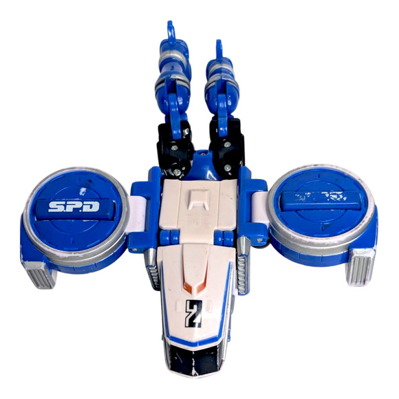 Power Rangers Blue SPD Transforming Zord Morphin Delta Action Figure - Picture 2 of 8